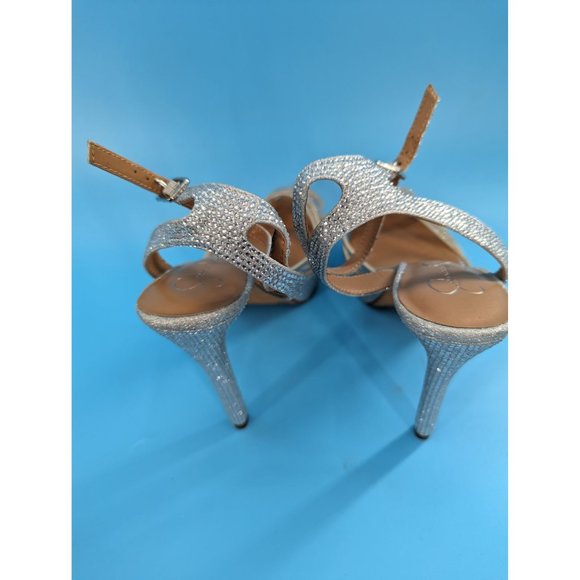 Jessica Simpson glittery‎ gorgeous platform pump New Size 8.5 - Picture 5 of 9
